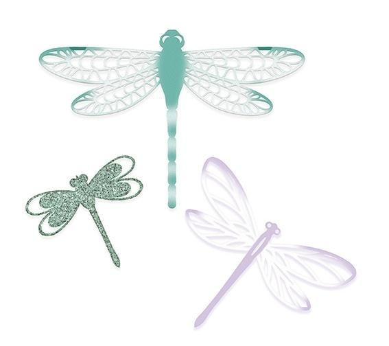 Dalprint dpCraft Dragonfly Cookie Cutter Set - 3 Pieces for Decoration