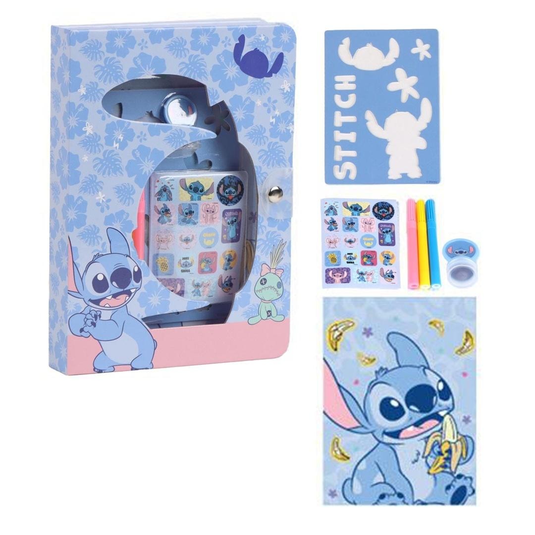 Stitch Coloring Book Set - creative fun for every child