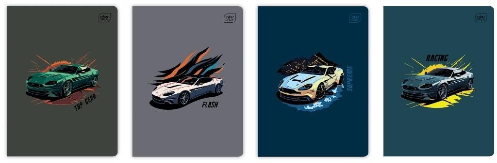 Interdruk A5 Notebook 16 sheets squared 70g UV Speed - 20 pieces ideal for school