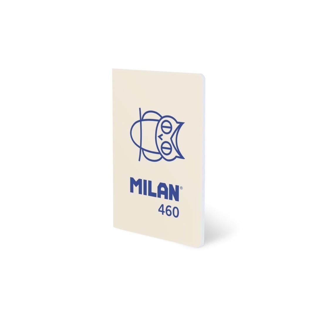 MILAN A5 Notebook 24 sheets plain beige - ideal for school and office
