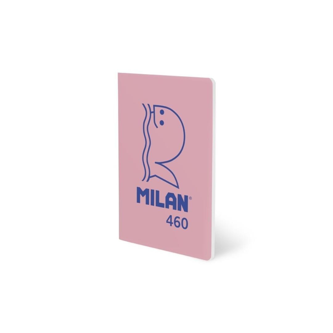 Milan A5 Notebook 24 sheets lined 460 Science 1918 pink - perfect for school