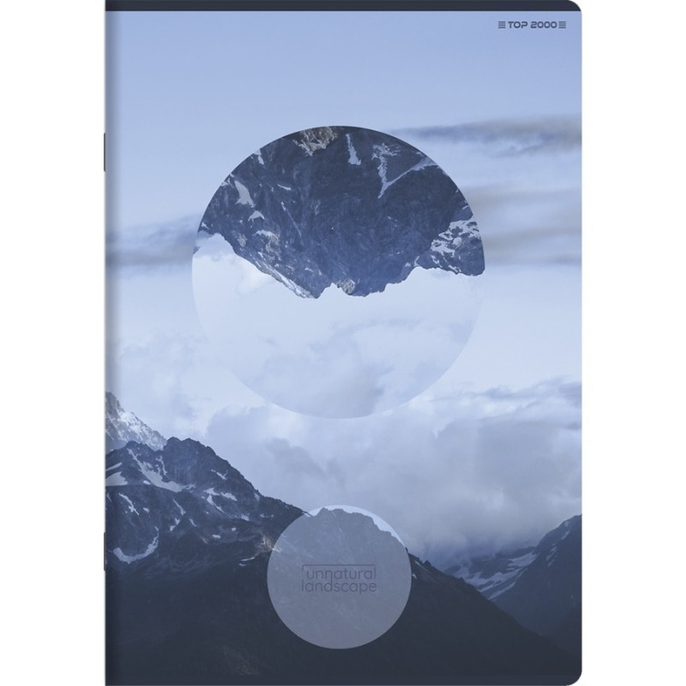 A5 Notebook/60 Sheets KR/T-2000 LANDSC - ideal for note-taking