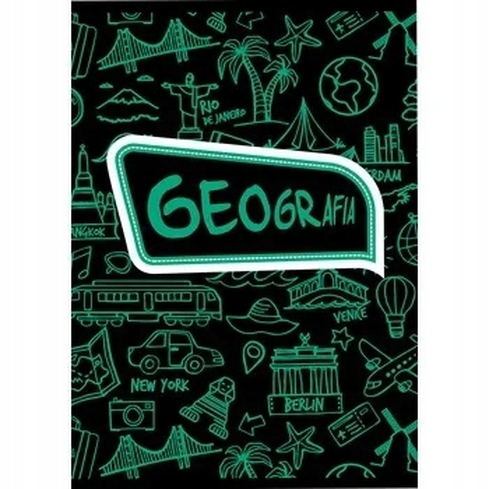 Economic A5 Notebook/60K SQ/GEOGRAPH - ideal for school and office