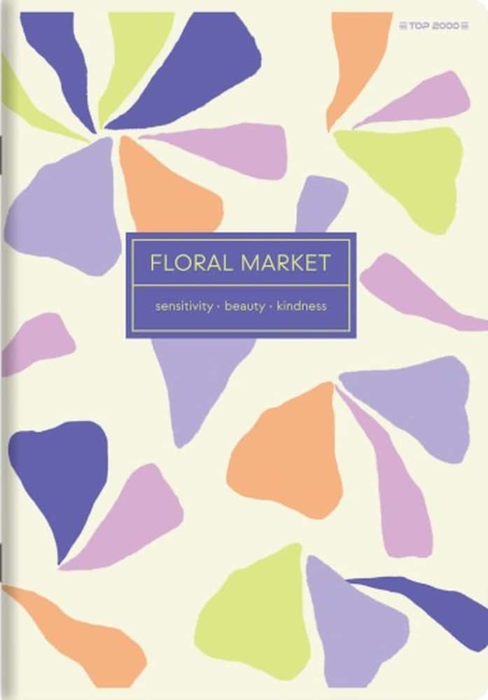 A5 Notebook/60 Sheets Lined TOP-2000/FLO - ideal for notes