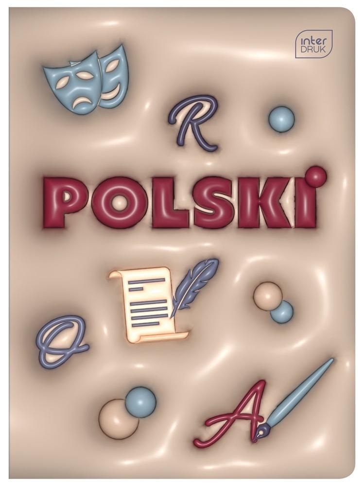 Polski Hybrid A5 Notebook/60 Sheets lined - ideal for school and office (10 pieces)