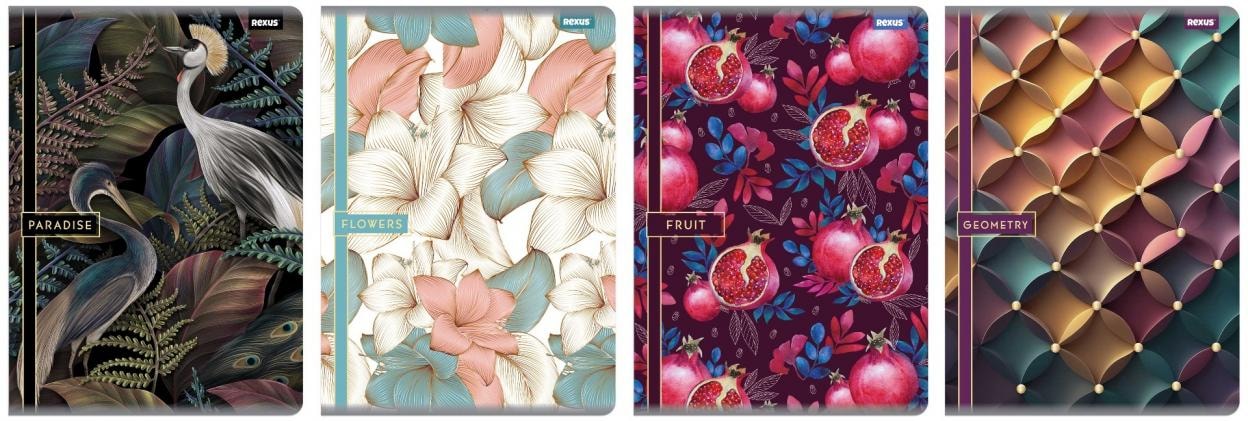 Metaliza A5 Notebook/80 Sheets - 5 pieces perfect for school