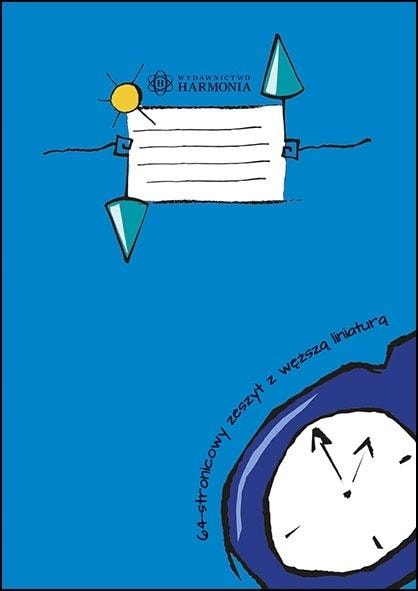 64-page notebook with narrower lines - ideal for learning to write