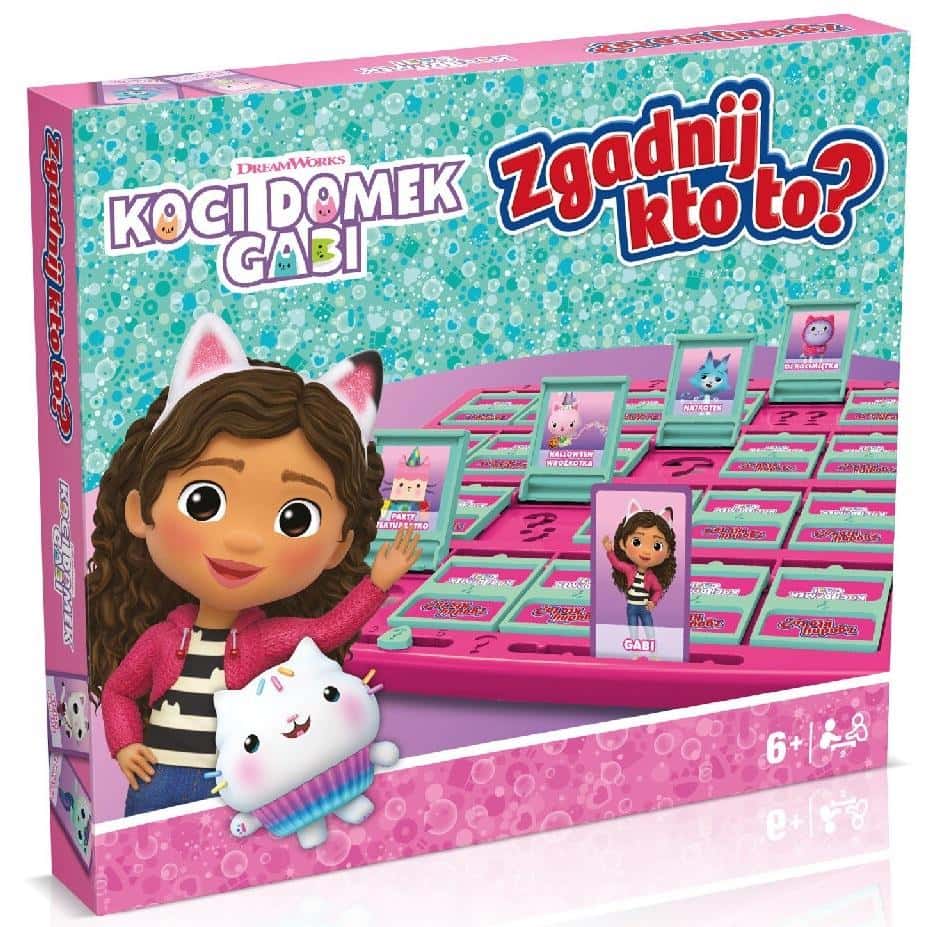 Guess Who? Gabby's Dollhouse - board game for 2 players