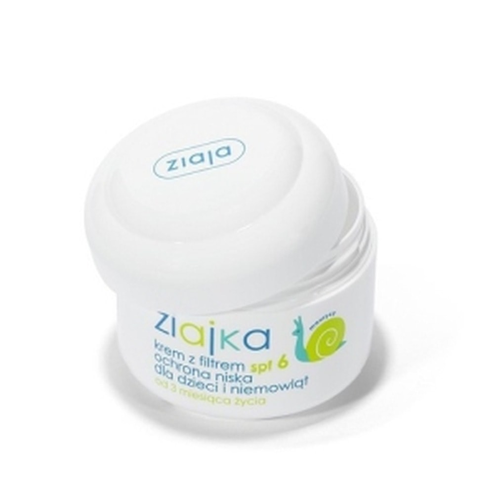 Ziajka Protective Cream for Children SPF 6 - gentle protection from the sun