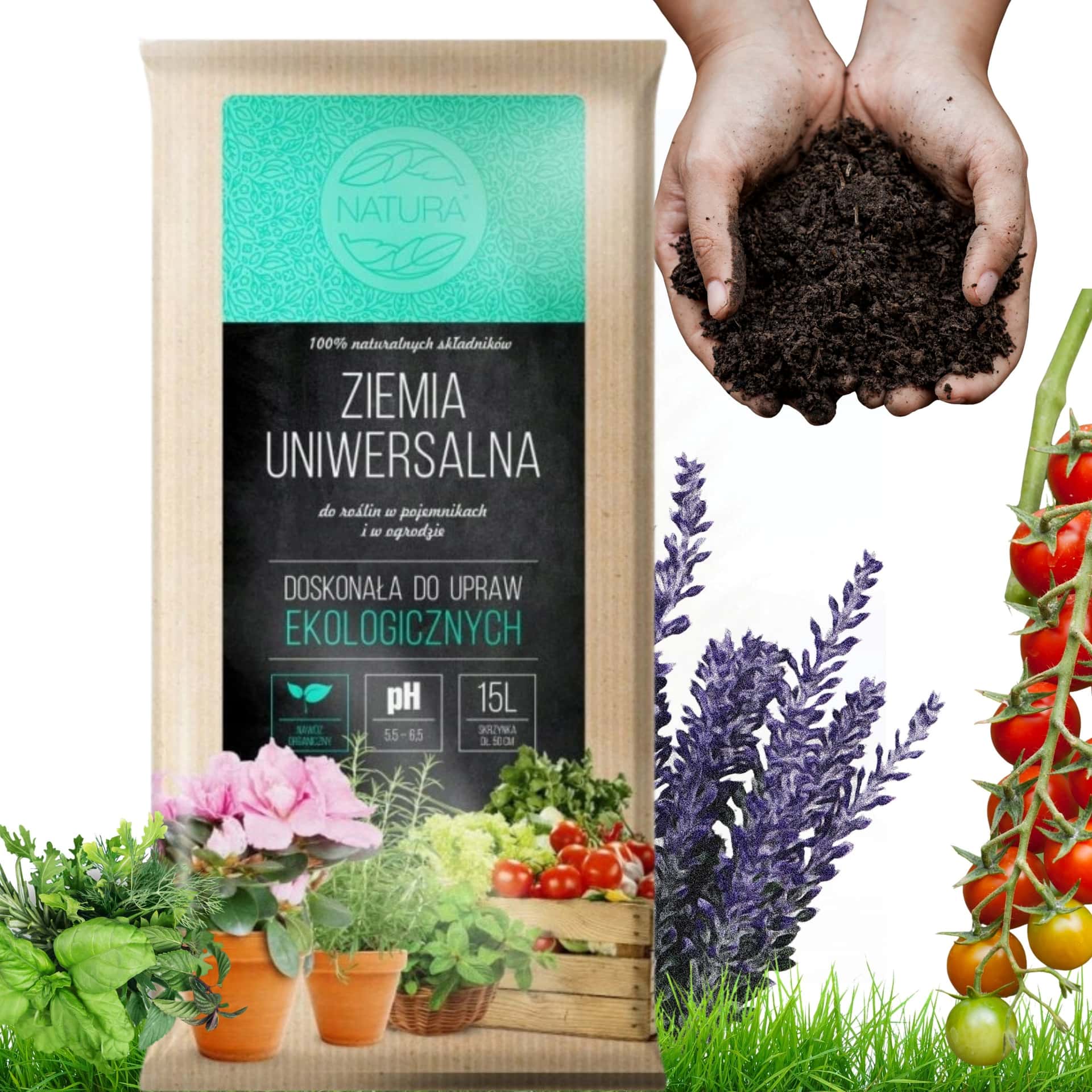 Universal Soil 15L - ideal for your garden