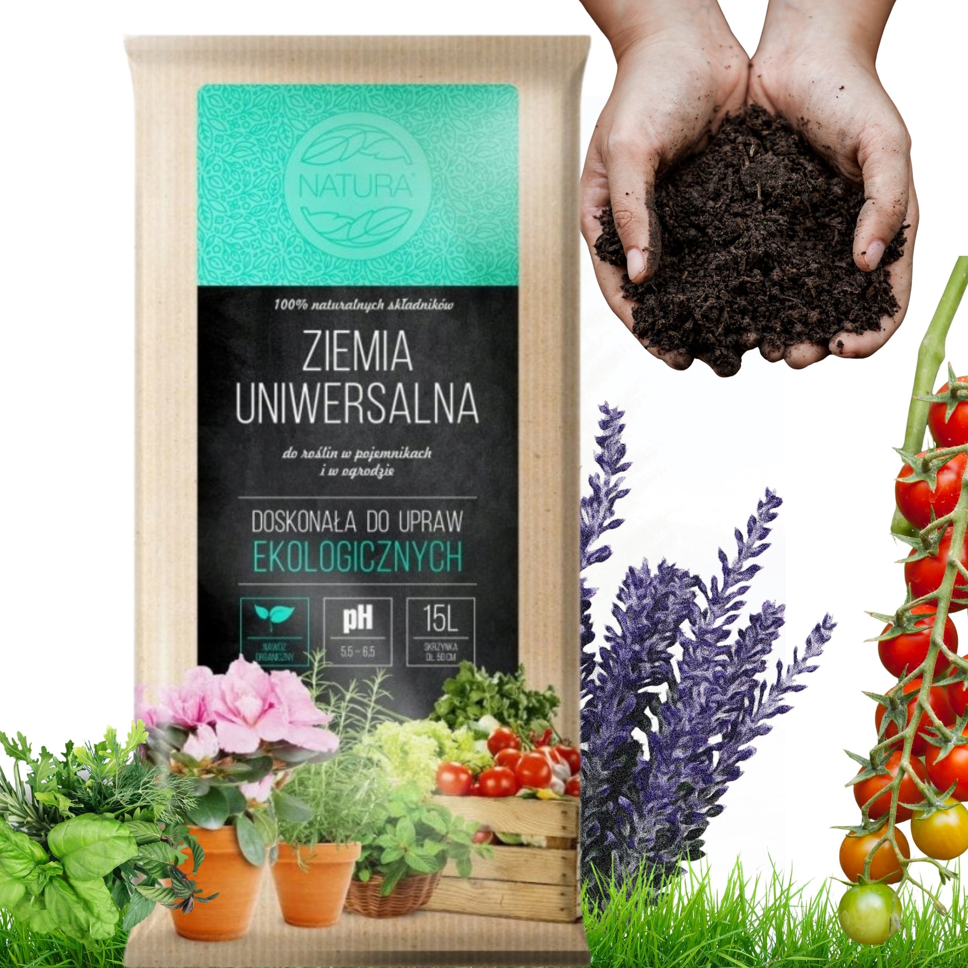 Universal Soil 15L - ideal for your garden