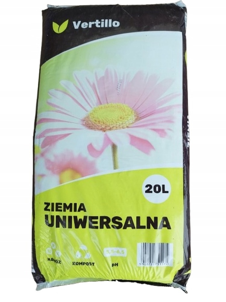 Vertillo Universal soil 5L - ideal for your garden