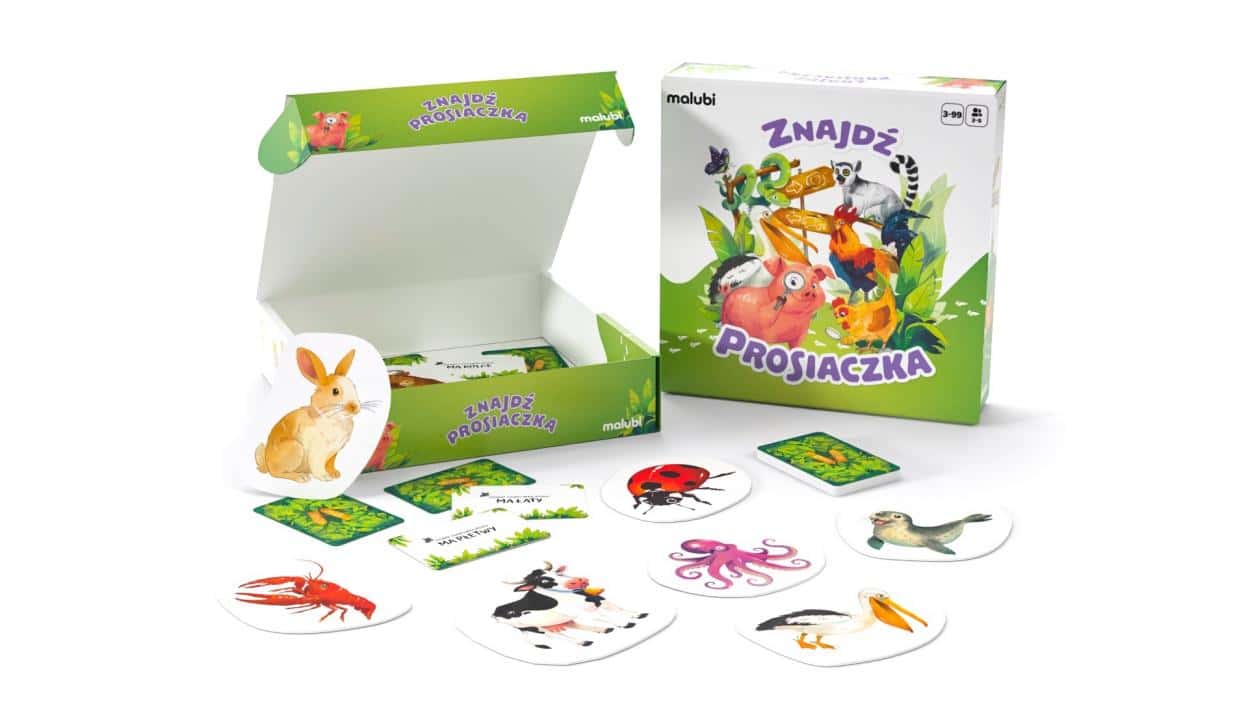 Malubi Find the Piglet - Family game developing perception