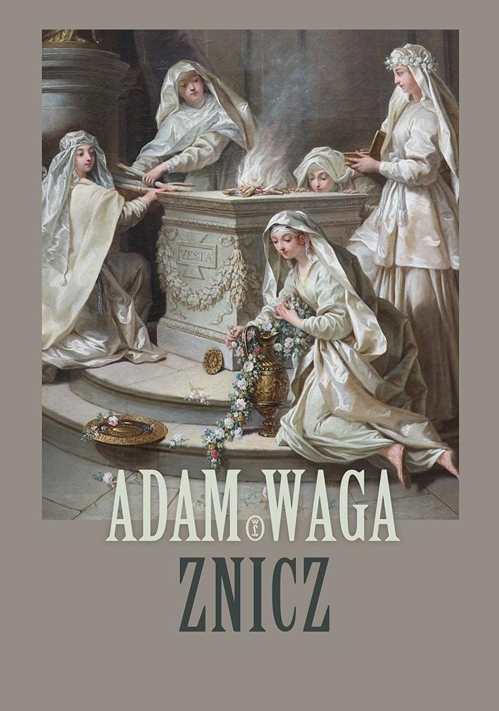 Adam Waga Znicz - Poetry collection full of reflections