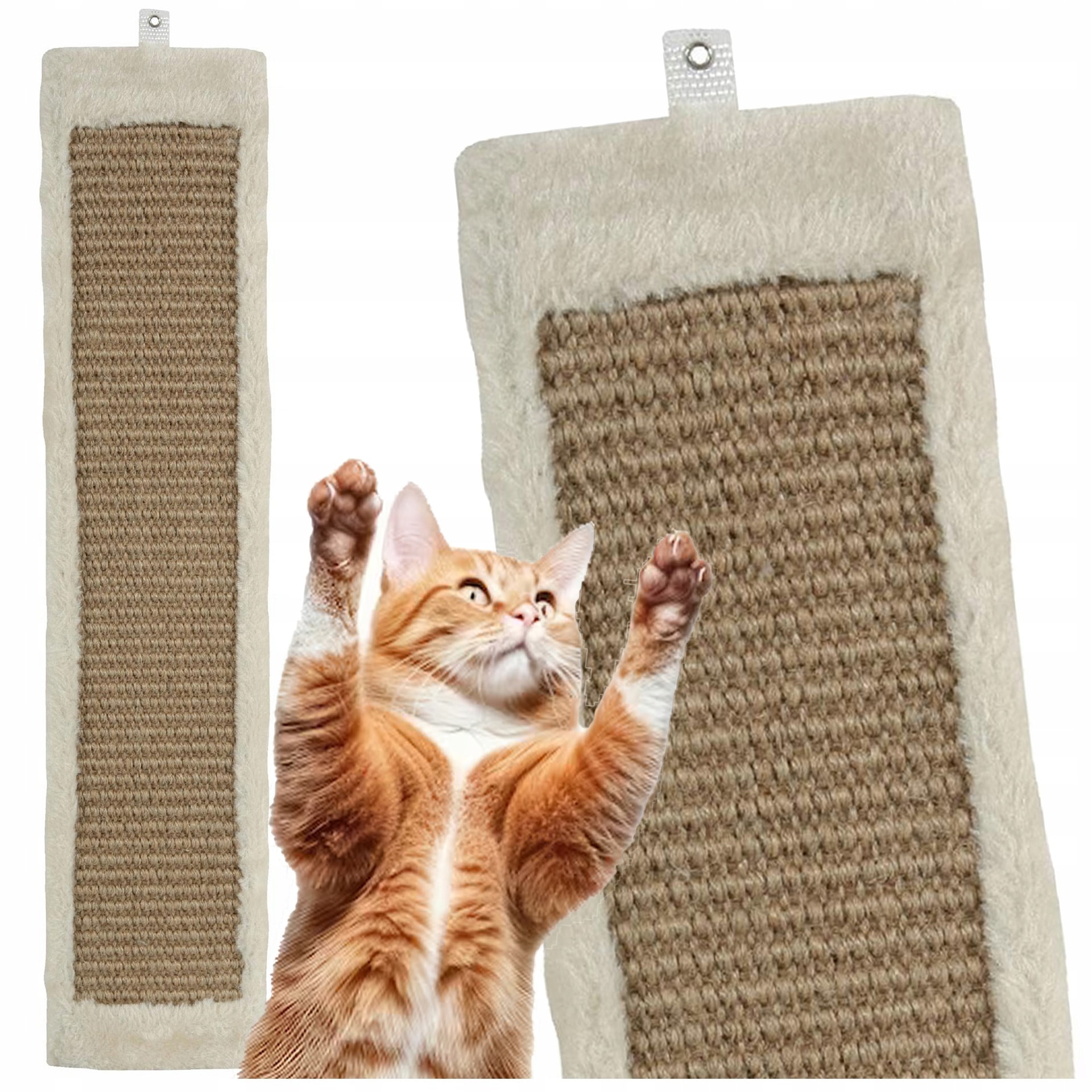 ZOLUX Cat scratching post for hanging - sisal with toy CHATOUILLE 54cm