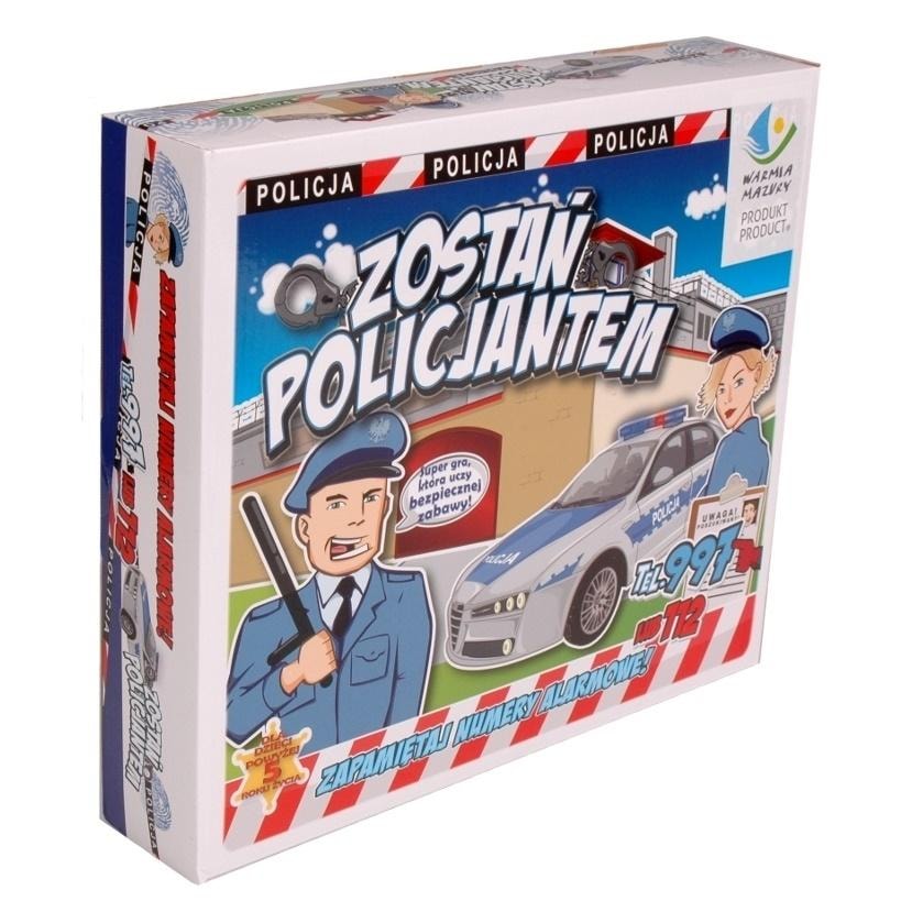 Fan Become a Policeman - Educational board game for children
