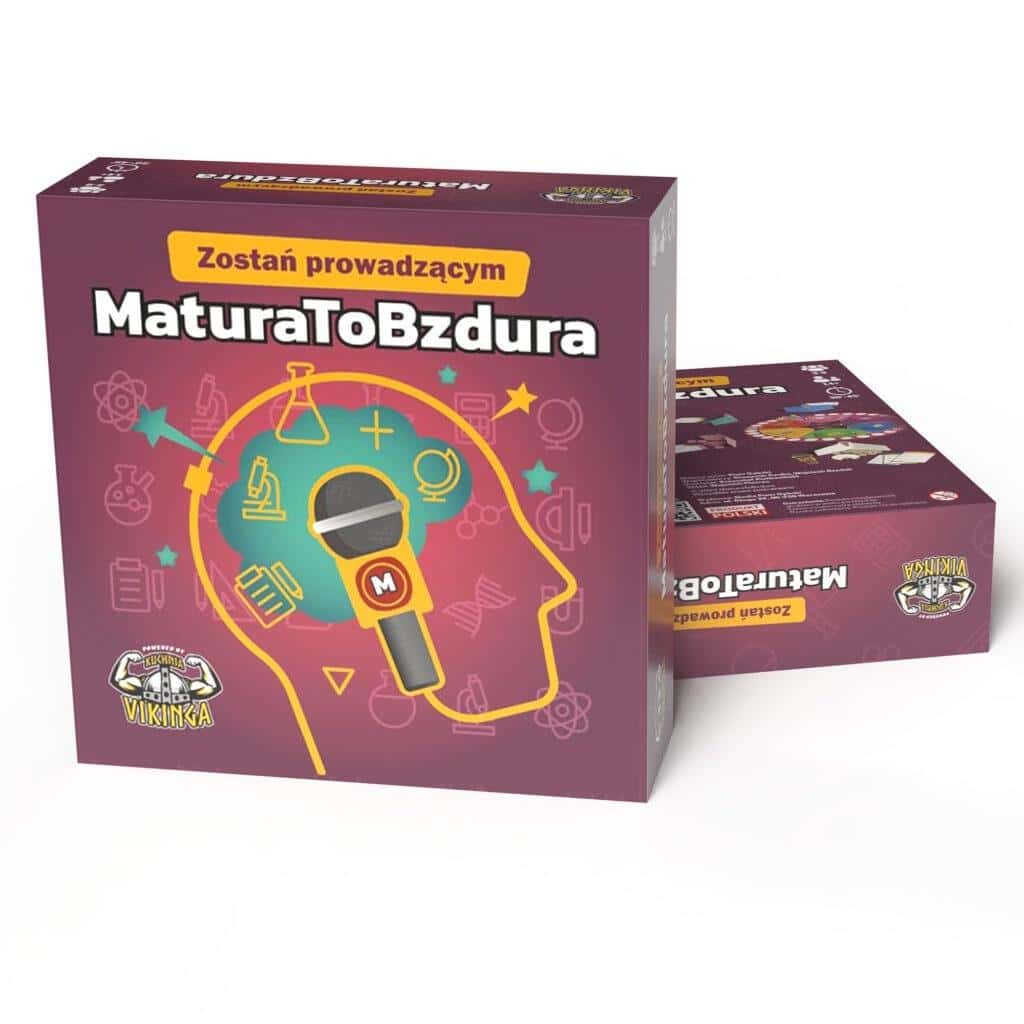 MaturaToBzdura Become the host - a board game full of knowledge and fun