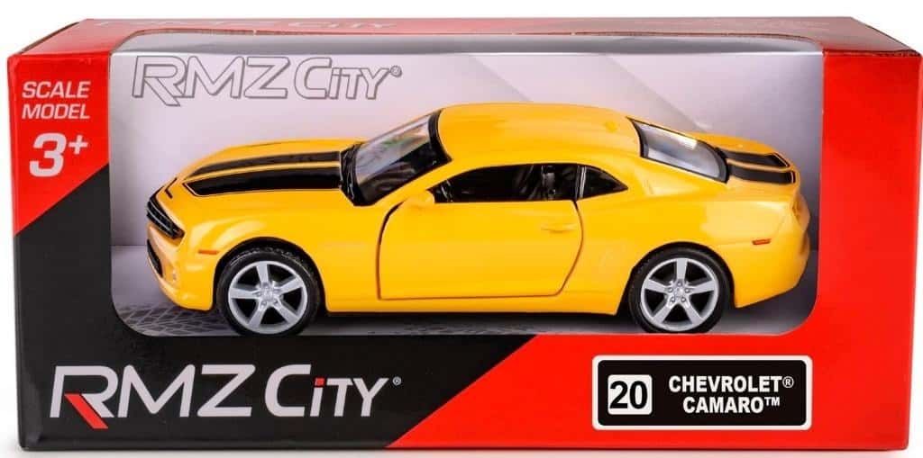 Chevrolet Camaro Yellow RMZ - Yellow car model