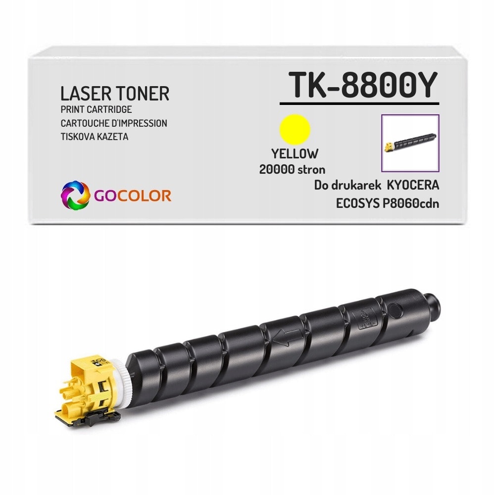 Kyocera Yellow Toner - Original Cartridge for Laser Printers