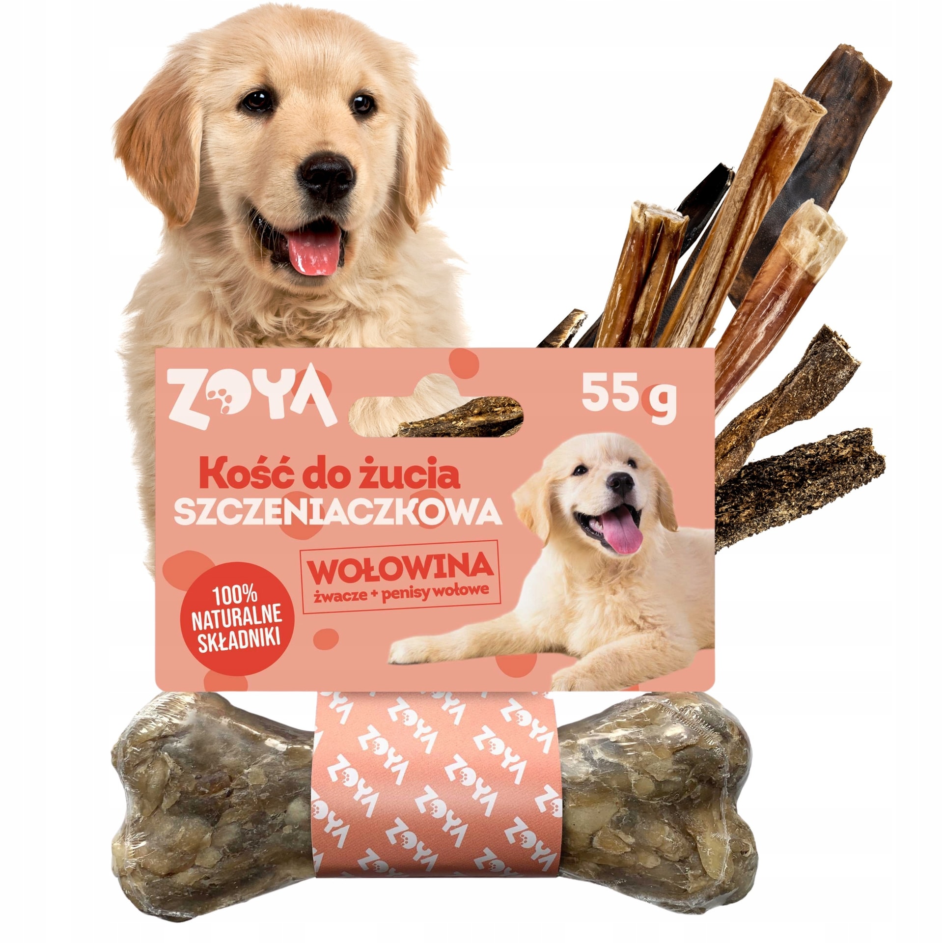 ZOYA Bone - Puppy treat for dogs - perfect chew for your pet