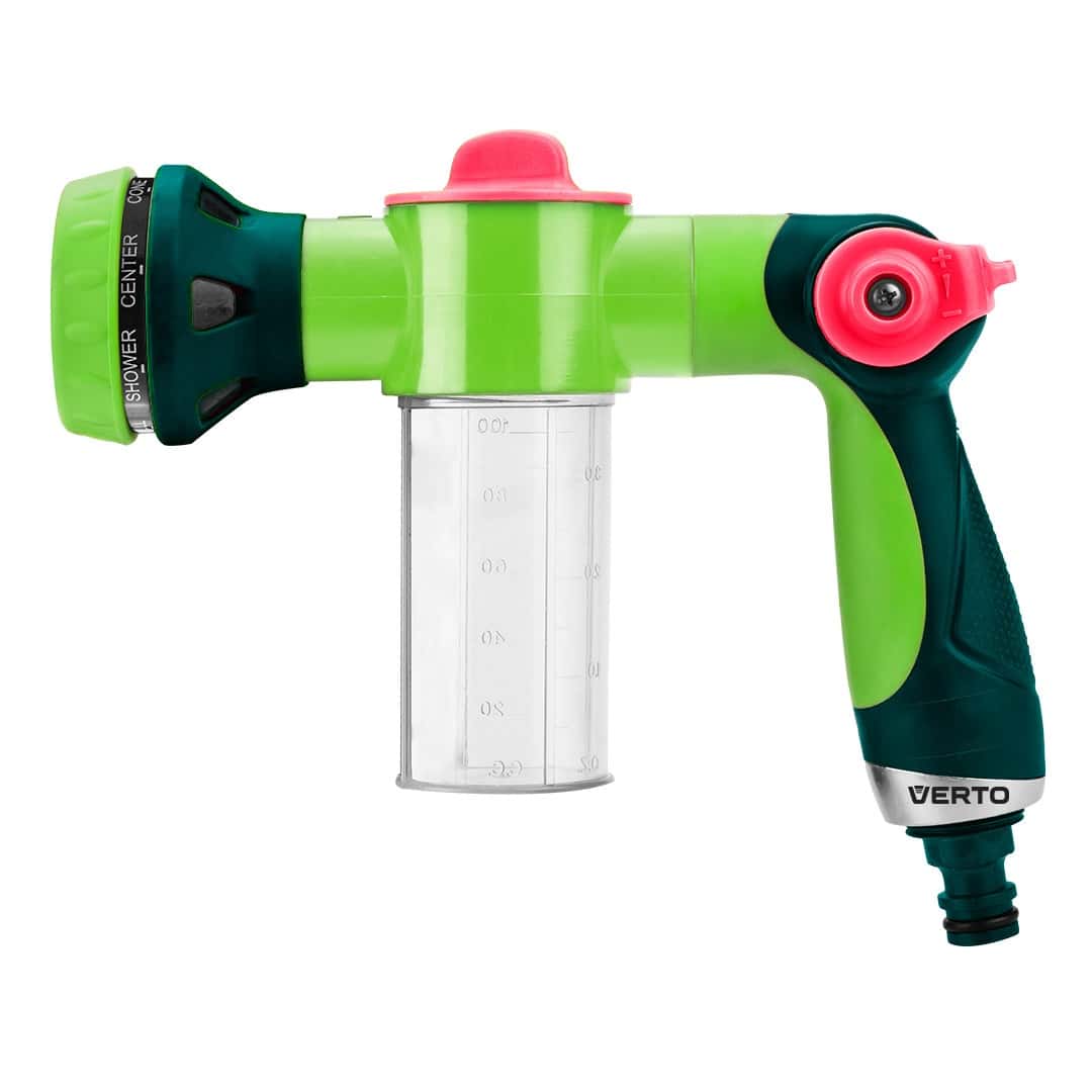 VERTO Pistol Sprayer with Container - ideal for the garden