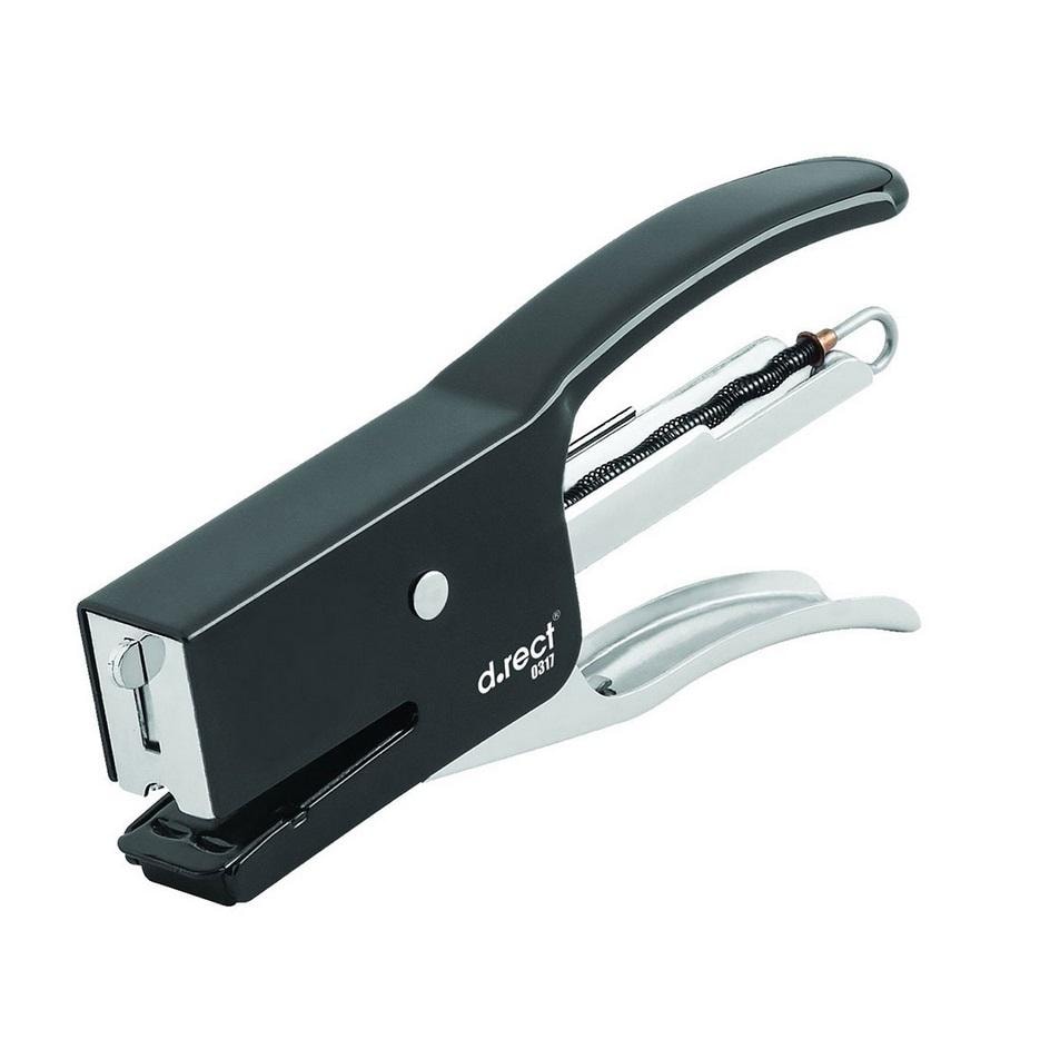 D.RECT Plier Stapler 0317 - Classic Stapler for up to 20 Sheets