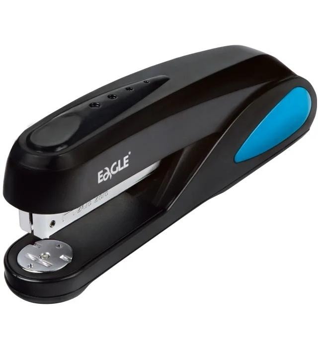 Eagle Dynamic S5104 - Office stapler 24/6, blue, up to 20 sheets