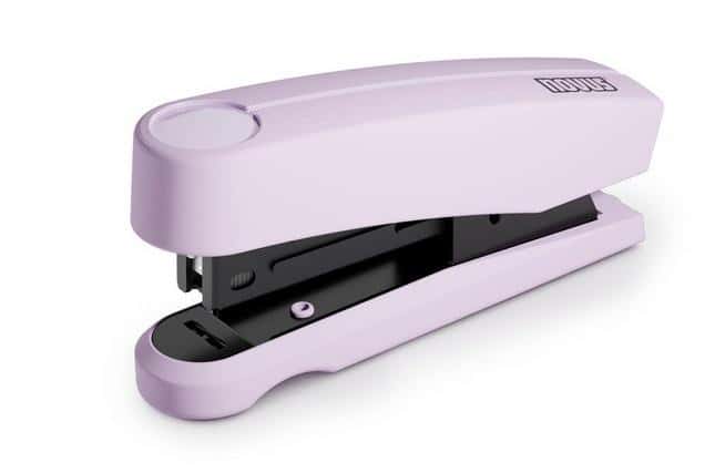 Novus B10 lilac - Compact stapler with staple remover