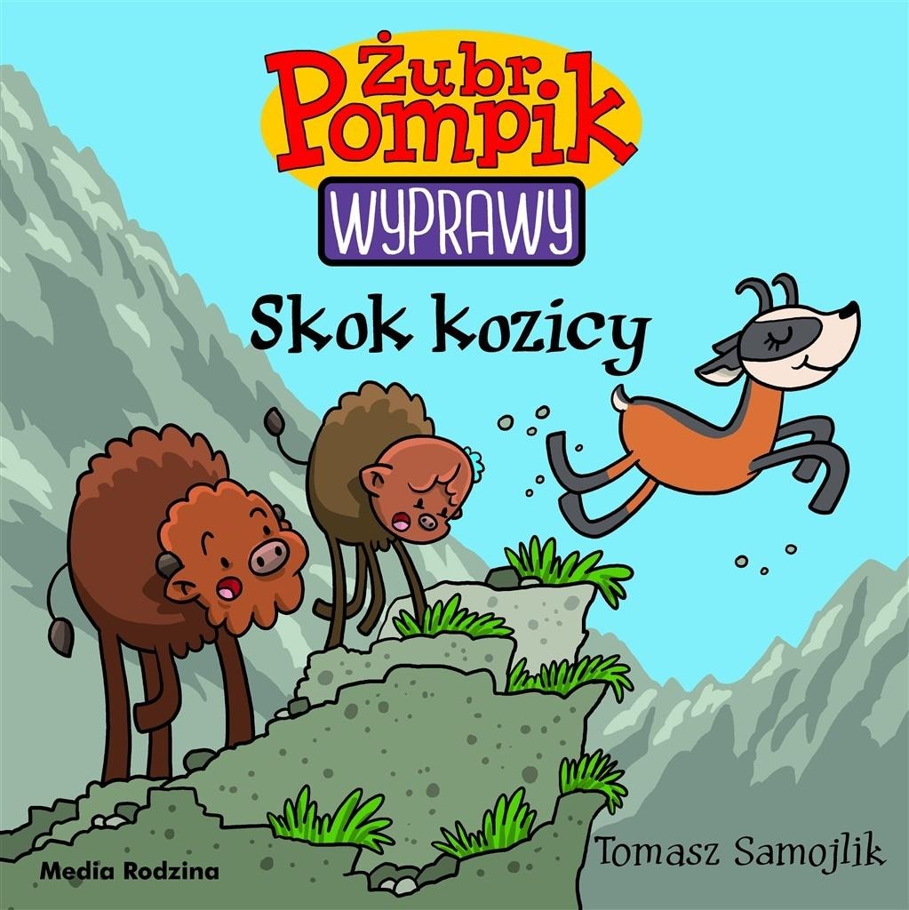 Żubr Pompik. Expeditions T.16 The Chamois Jump - Fascinating reading for children