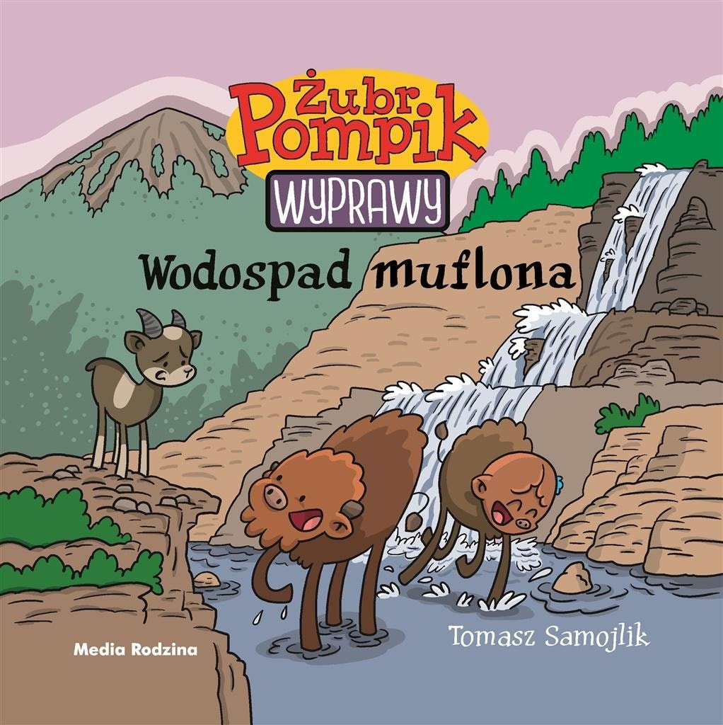 Żubr Pompik. Expeditions. The Mouflon Waterfall - Tomasz Samojlik - Adventure in the Karkonosze Mountains