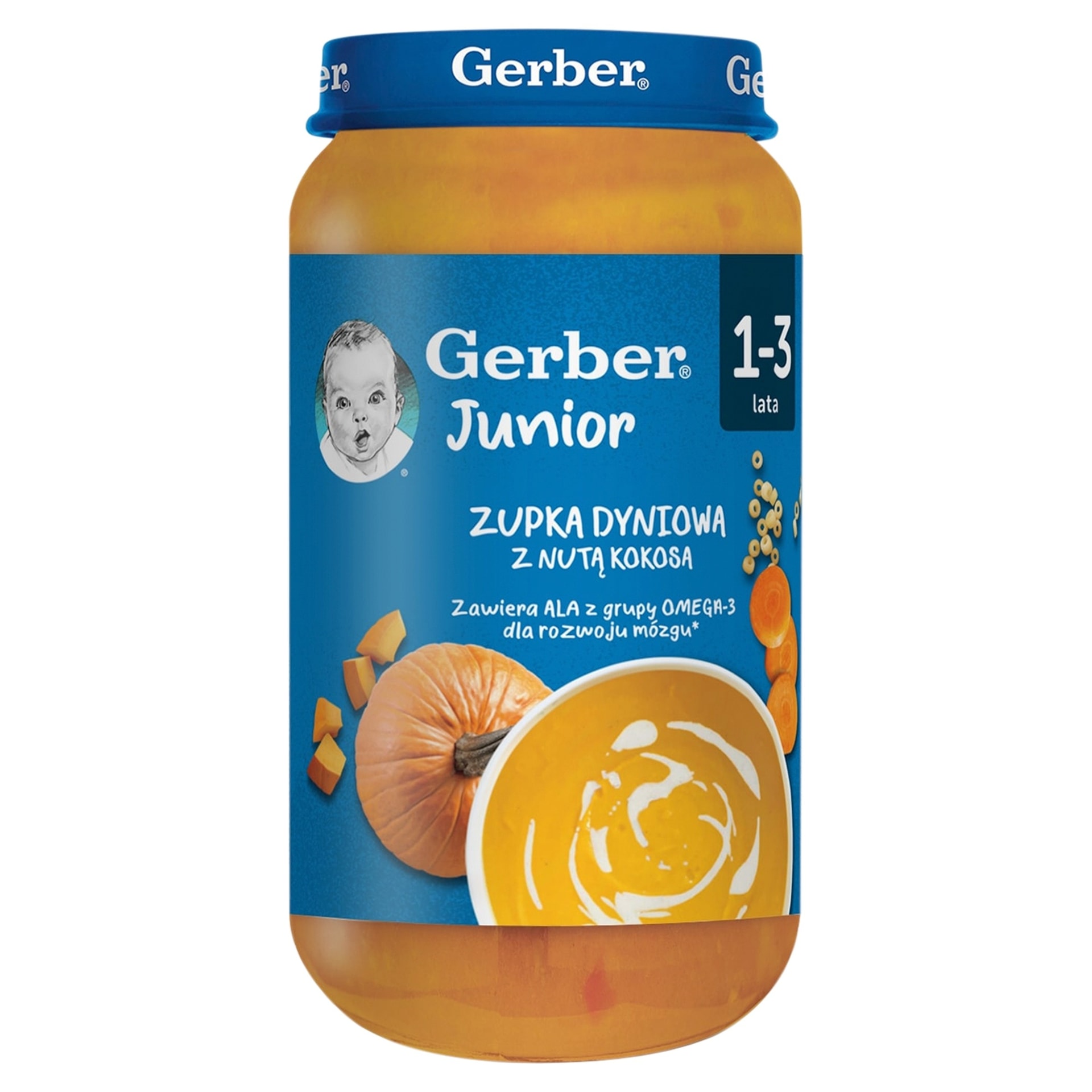 Gerber Pumpkin and Coconut Soup - for babies after 6 months, delicious taste