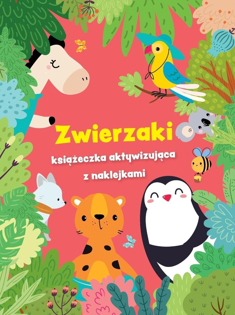 Animals - Activity book with stickers - ideal fun for children