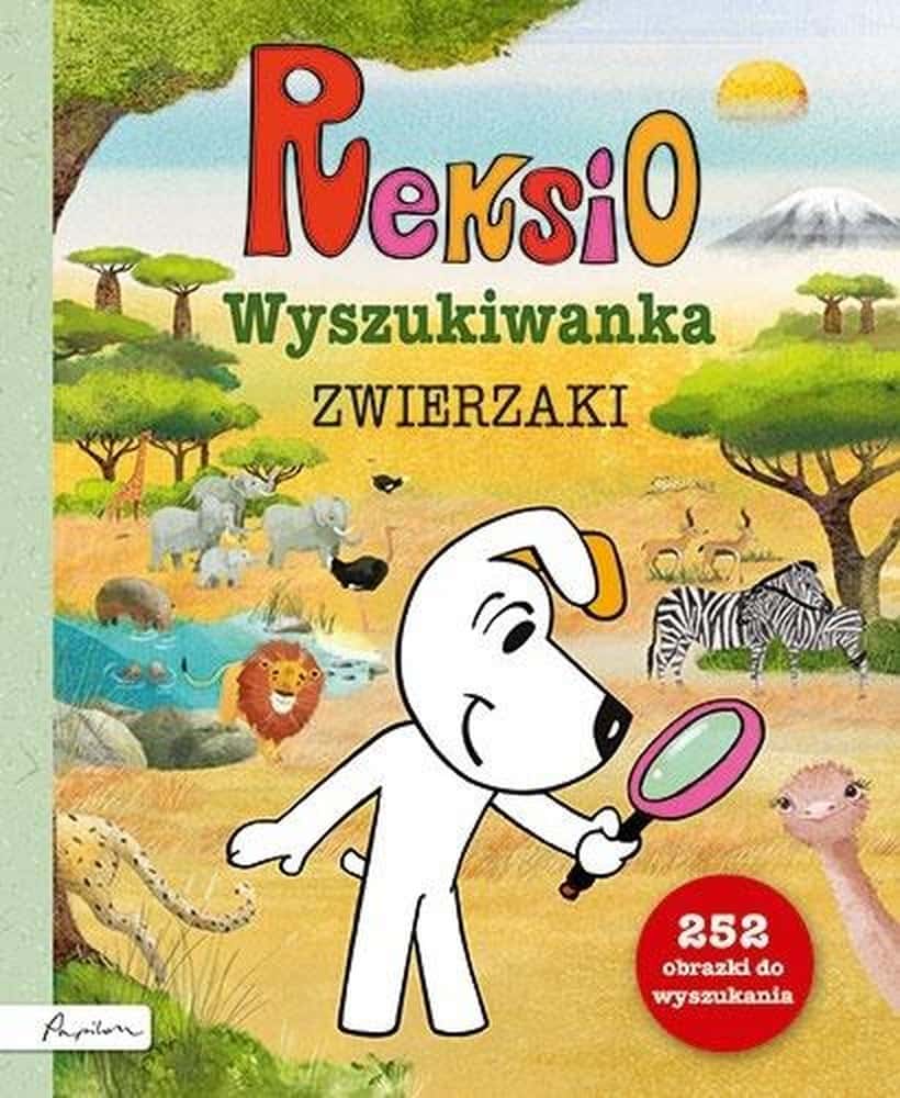 Reksio Animals. Search Book - educational fun for kids