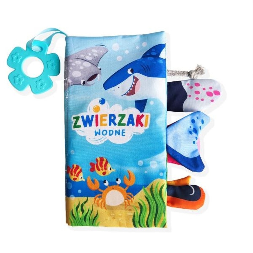 Zwierzaki wodne. Książeczka sensoryczna dla dzieci