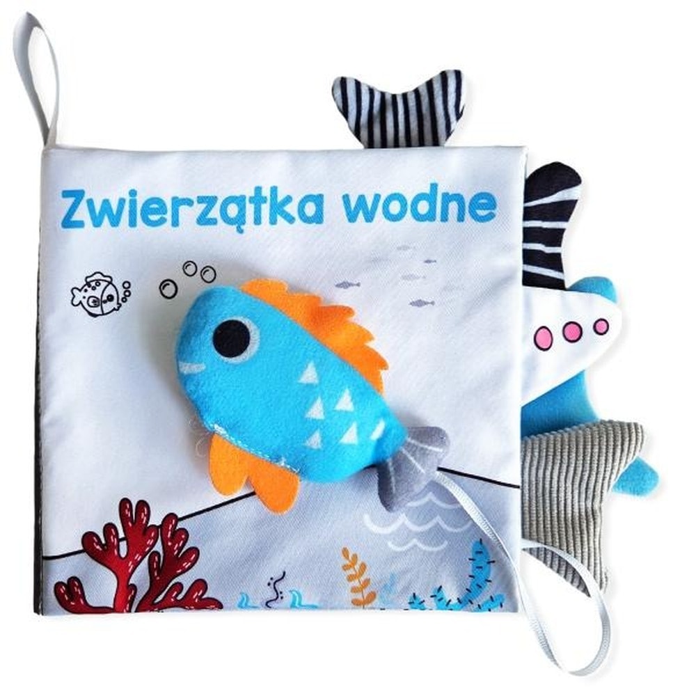 Zwierzątka wodne. Książeczka sensoryczna dla dzieci