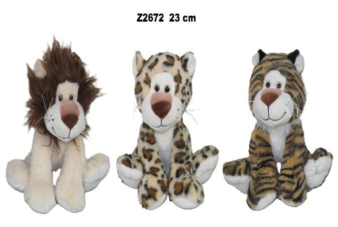 Wild animals figures 23 cm mix - perfect for playing